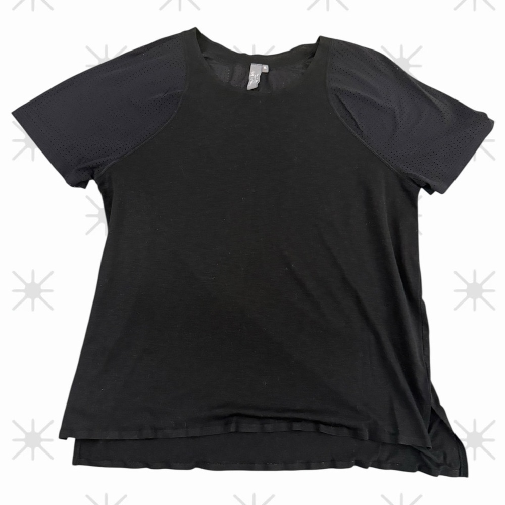 Sweaty Betty Black Short Sleeve Tee